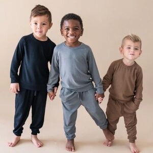KYTE BABY Bamboo Jogger Set – Coffee (0-3M) |